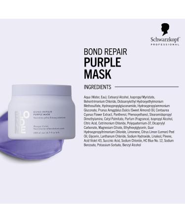 Schwarzkopf Professional BlondMe Bond Repair Purple Mask - Buy Online on GoSupps.com