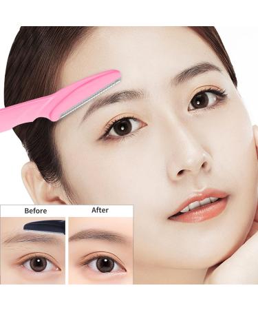 Rnitle Eyebrow Razors Shaper 4 Pieces - Portable Facial Hair Remover for Women and Men - Buy Online on GoSupps.com