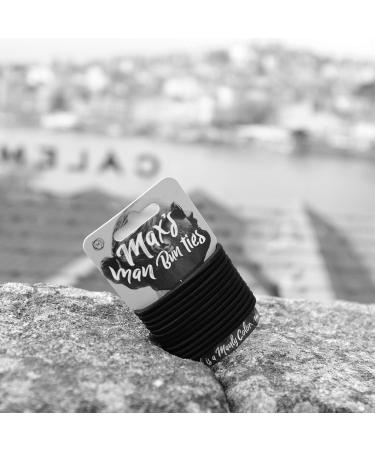 No Damage Soft Hair Elastics - Metal-Free, 12 Pack 4mm Strong Man Bun Ties - Supports 7-8 Pounds of Hair - Buy Online on GoSupps.com