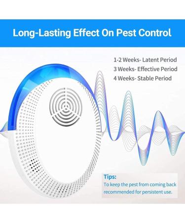 Ultrasonic Pest Repeller 6 Pack - Electronic Rodent & Insect Control for Home, Kitchen & Warehouse - Buy Online on GoSupps.com