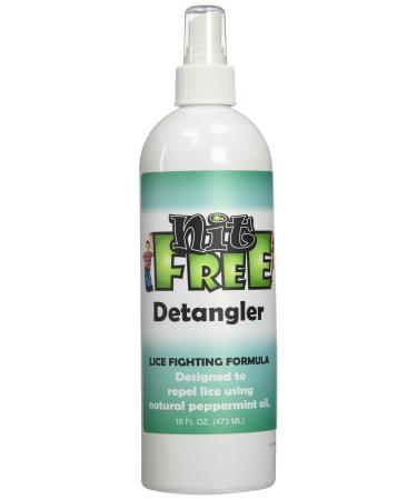 Nit Free Head Lice Mint Oil Peppermint Detangling Spray, Leave in Conditioner Anti Super Lice Repel Prevention Spray