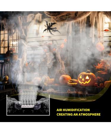 Buy Mogoulua 12 Head Ultrasound Fog Maker - 400W Waterproof Humidifier for Horticulture & Landscape - 8.5L/H Fog Output - Buy Online on GoSupps.com