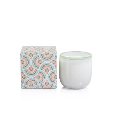 Zodax Serena St. Barth Scented Jar Candle 14.5 oz - 60 Hour Burn Time - Gift Boxed Citron Vert Poivre