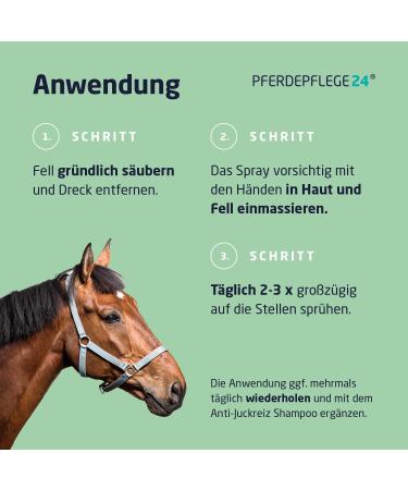 Buy Horse Care 24 Mild Spray Shampoo | pH Neutral Horse Shampoo for Glossy Healthy Hair - Available in 0.5L 1L 2.5L 5L & 10L Canisters - Buy Online on GoSupps.com