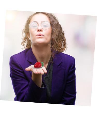 FRCOLOR Strawberry Lip Balm for Women Moisturizing Hydrating Formula Portable and Compact Design for Daily Use Stylish Strawberry Pattern for Travel - Buy Online on GoSupps.com