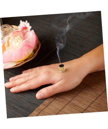 20-Piece Smokers Metal Stand Fire Extinguisher & Moxa Stick Burner Set - Handheld Moxa Fuel Tool & Copper Moxa Box for Massage - Buy Online on GoSupps.com