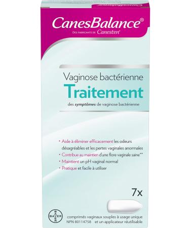 CanesBalance Bacterial Vaginosis Treatment For BV Symptoms - BV Treatment For Women Relieves Vaginal Odor Maintains Normal Vaginal pH Supports Vaginal Health 7 Soft Vaginal Tablets With Applicator - Buy Online on GoSupps.com