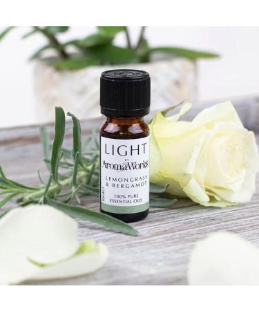 Light Lemongrass & Bergamot Essential Oil 10ml | Handmade in the UK | Sensual Fragrance for Room | International Shipping - Buy Online on GoSupps.com