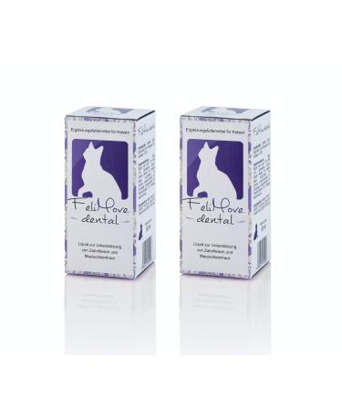 FeliMove double pack dental - 2 x 60 ml liquid to support the immune system and gums of tomcats and cats