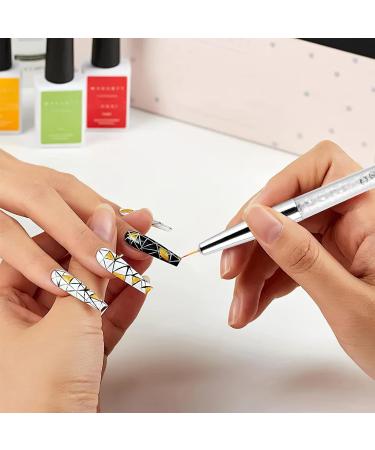 Mini UV Lamps for Gel Nails Protect Skin Gel LED Nail Lamp Rechargeable USB UV Light Flash Cure Nail Dryer Curing Gel Polishes Nail Glue Stickers Glitter Nail Art with Nail Art Pen Gift for Women - Buy Online on GoSupps.com