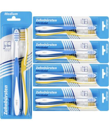 La Ligne Toothbrushes Interdental Medium 2-pack 2 pieces x 5 packs