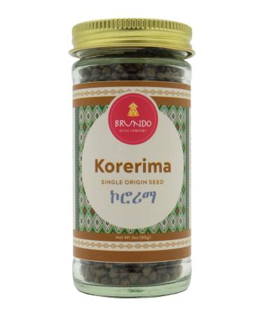 Ethiopian Korerima | Hand Picked and Processed Authentic Black Cardamom "Grains of Paradise'' | Harvested in and Imported from Ethiopia | Non-GMO | Organic | No preservatives |  (3 oz)