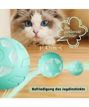 Peticularz Cat Toys - Self-Employment Electric Powerball 2.0 | Interactive Wloom Intelligence Magic Ball for Cats (Star Blue) - Buy Online on GoSupps.com