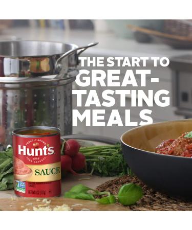 Hunt's Tomato Sauce 8 Oz - 6 Pack | 100% Natural Ingredients - Buy Online on GoSupps.com