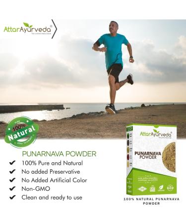Pure Punarnava Powder - 100% Natural Kidney Rejuvenation | Fiber & Pectin | Vegan Non-GMO 250g - Buy Online on GoSupps.com