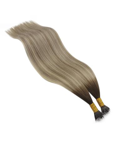 Buy Youngsee Nanoring Extensions | Real Hair Balayage Brown & Blonde | 40cm Nano Hair Extensions 50g - Buy Online on GoSupps.com