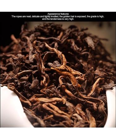 Pu'Er Ripe Tea 60G(2.1Oz) The Taste of The Tea Leaves is Pleasant and Indifferent The Taste is Mellow The Tea Soup is Full The Soup Has a Thick Taste for Family and Friends - Buy Online on GoSupps.com