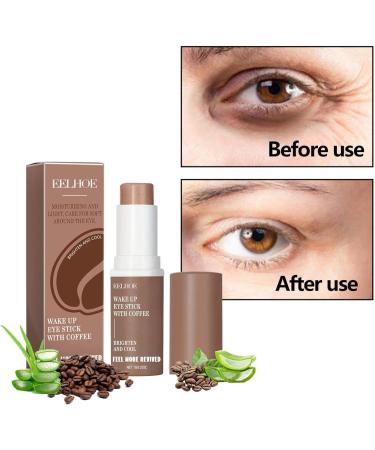 Caffeine Eye Stick Caffeine Eye Cream Wake Up Eye Stick With Coffee Under Eye Cream Anti Aging Hydrating And Firming Caffeine Eye Cream Reduces Puffiness And Dark Circles Fade fine lines (2) - Buy Online on GoSupps.com