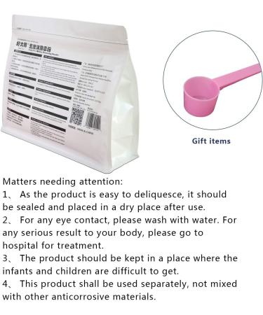 Foam Free Removal Wet black spots Powder Cleanser Household Cleaning Foamless Remover Powder 2.2LB - Buy Online on GoSupps.com