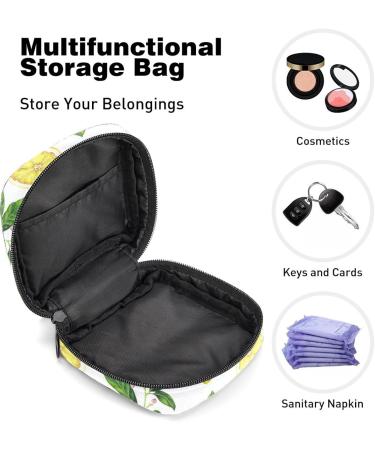Women s Bonds Still Pad Watercolor Lemon Portable Period Kit - Stylish Feminine Bag for Girls - Buy Online on GoSupps.com