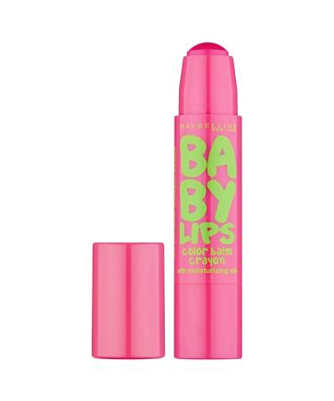 Maybelline Baby Lips Balm Crayon Strawberry Pop - Hydrating Lip Care 3ml | International Shipping Available - Buy Online on GoSupps.com