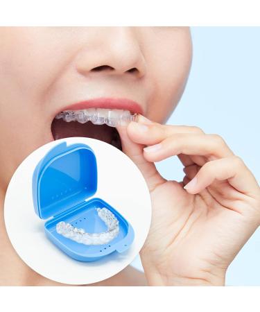 Buy Dnitpos Prosthetic Denture Box | 1 Piece Orthodontic Retainer Container for Dental Care - Buy Online on GoSupps.com