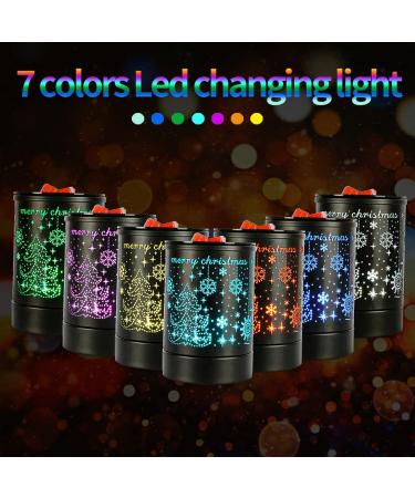 Enaroma Black Christmas Wax Warmer | Electric Wax Melter & Tart Burner for Home Decor - Buy Online on GoSupps.com