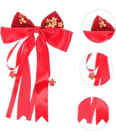 COHEALI Hair Barrettes for Girls Hair Ties Decor Cute Hair Tie Elastic Ponytail Holders Hanfu Hair Rope Hair Bow Ties for Girl Hair Holder The Bell Girl Child Japanese-style Fabric - Buy Online on GoSupps.com
