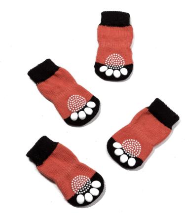 PET Heroic Indoor Anti-Slip Socks for Dogs & Cats - 6 Sizes S to 3XL | Paw Protection & Traction with Silicone Gel - Buy Online on GoSupps.com