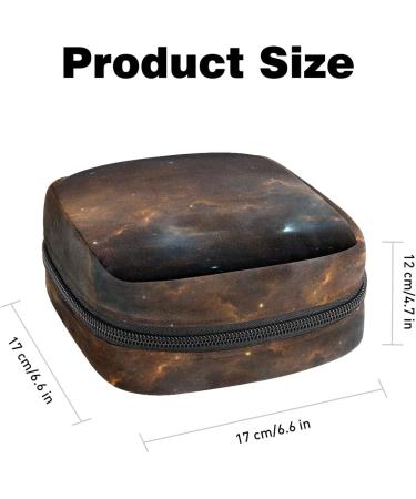 Galaxy Starry Sky Sanitary Napkin Storage Bag - Large Capacity Menstrual Cup Pouch & Travel Organizer in Color 8 - Buy Online on GoSupps.com