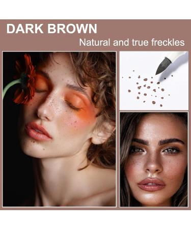 Freckle Pen Artificial Fake Freckles Create Fashionable Natural Freckles Makeup Waterproof Long Lasting Soft Dot Sopt Pen for Face Makeup(Dark Brown and Light Brown ) - Buy Online on GoSupps.com