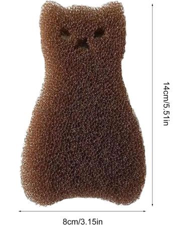 4PCS Cleaning Sponge Cat Shaped Sponges Pad Set Absorbent and Quick Drying Perfect for Everyday Cleaning - Buy Online on GoSupps.com