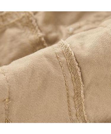 Ronony Men's Cargo Pants - Loose Fit Outdoor Hiking & Trekking Sweatpants | 3XL Khaki - Buy Online on GoSupps.com
