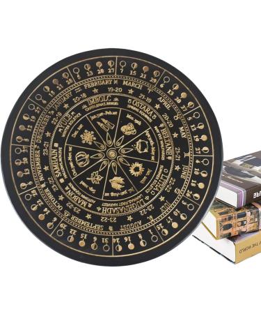 Pacienjo Pendulum Board - Food Aging Fortune Telling Tools | Carved Round Board for Beginners | International Shipping Available - Buy Online on GoSupps.com