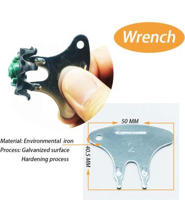 28 Count 5MM Fast Lock Golf Spikes - Easy Install Replacement Cleats in Black/Green - Buy Online on GoSupps.com