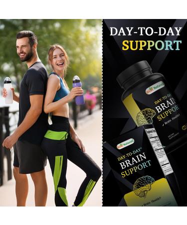 Best Naturals Day-to-Day Brain Support Supplement with Ginkgo Biloba DMAE Bacopa Green Coffee Phosphotidyl Serene Alpha GPC Huperzine A Folate B6 & B12 90 Veg Capsules 90 Count (Pack of 1) - Buy Online on GoSupps.com