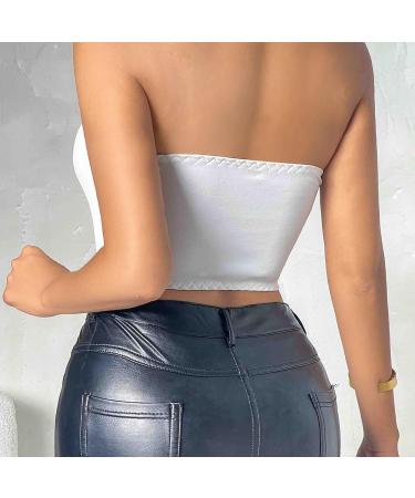 Shop Stylish Women's Underwire Tank Top - V-Neck Casual Sleeveless Camisole with Milk Collection Cups for Breastfeeding - XS White - Buy Online on GoSupps.com