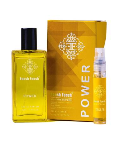 Power Long Lasting Mandarin Patchouli Jasmine Fragrance Perfume | For Men & Women With Free Pocket Perfume | Refreshing Notes Pack of 1 50 ML
