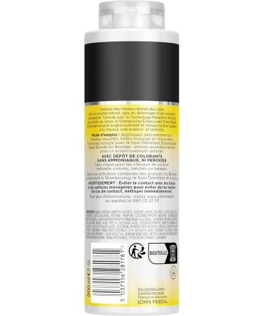 JOHN FRIEDA Go Blonder Lightening Shampoo 500 ml - Buy Online on GoSupps.com