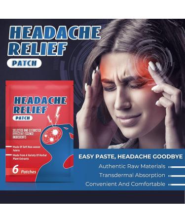 ZJchao 30-Piece Headache Relief Patches - Acupuncture Massage for Pain Stress & Migraine Relief | Best Health Patches for Home & Salon - Buy Online on GoSupps.com