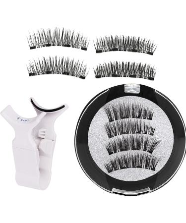 Natural Magnetic Eyelashes Lightweight Makeup Lashes Magnetic - With Clip Natural Look Magnetic Lashes Magnetic Fake Lashes For Easy Application - Buy Online on GoSupps.com