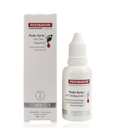Podo forte fluid with tea tree oil special toe care nail care PediBaehr 30ml