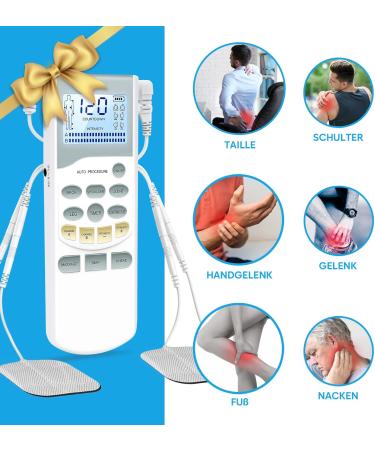 EASY Home Tens Device for Pain Therapy | Dual Channel Electrostimulation Device with LCD Display & Adjustable Pulse Intensity - PL-029V - Buy Online on GoSupps.com