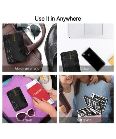 ESARORA 20 in 1 Professional Manicure Set - Stainless Steel Pedicure Kit with Mirror, Nail Scissors, and Black Leather Travel Case - Buy Online on GoSupps.com