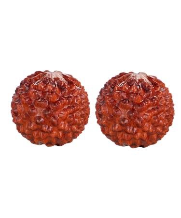 Beavorty 2st carving massager made of wood massage ball Chinese decor massage bay toy litschi decompression jewelry massage device for foot rolls handy rosewood china