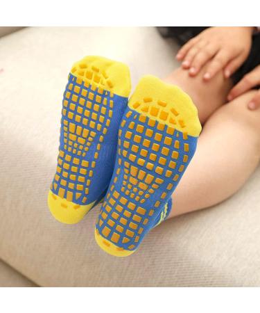 Anlioto Non-Slip Yoga & Pilates Socks for Women - 4 Pairs EU 35-38 Anti-Slip Stopper Socks in Multi-Colored - Buy Online on GoSupps.com