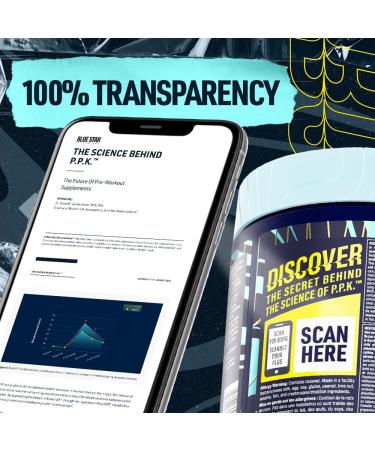 Blue Star Nutraceuticals P.P.K. Pre Workout Supplement - Energy Booster Nitric Oxide NO2 Booster Muscle Pumps & Hydration Support - Works After 1 Serving - 40 Servings (Pineapple Mango) - Buy Online on GoSupps.com