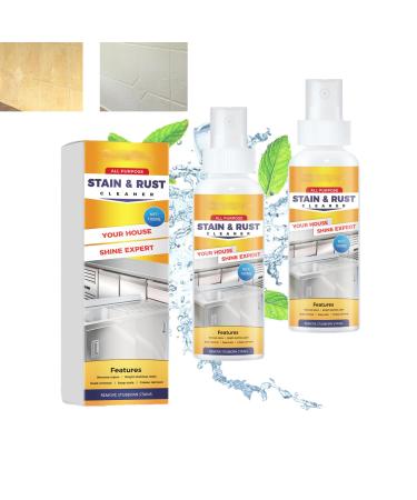 All-Purpose Gentle Grease Cleaner Spray Powerful Multi-Purpose Foam Cleaner Kitchen Cleaner Spray All Purpose Cleaning Spray (2PCS)