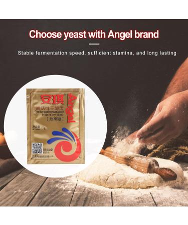 Dry Yeast for Baking Bread Low Sugar Instant Dry Yeast Fast Active Instant Dry Pastry Yeast High Sugar Tolerance/Low Sugar Baking Powder for Western/Chinese 5.00 g (Pack of 1) - Buy Online on GoSupps.com