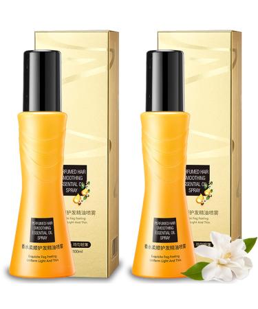 Volume Nourish Refreshing Hair Conditioner Oil Spray Quick Volume Hair Long Lasting Refreshing Spray Leave in Refreshing Voluminous Non Sticky Spray for Hair Care for All Hair Types (2pcs)